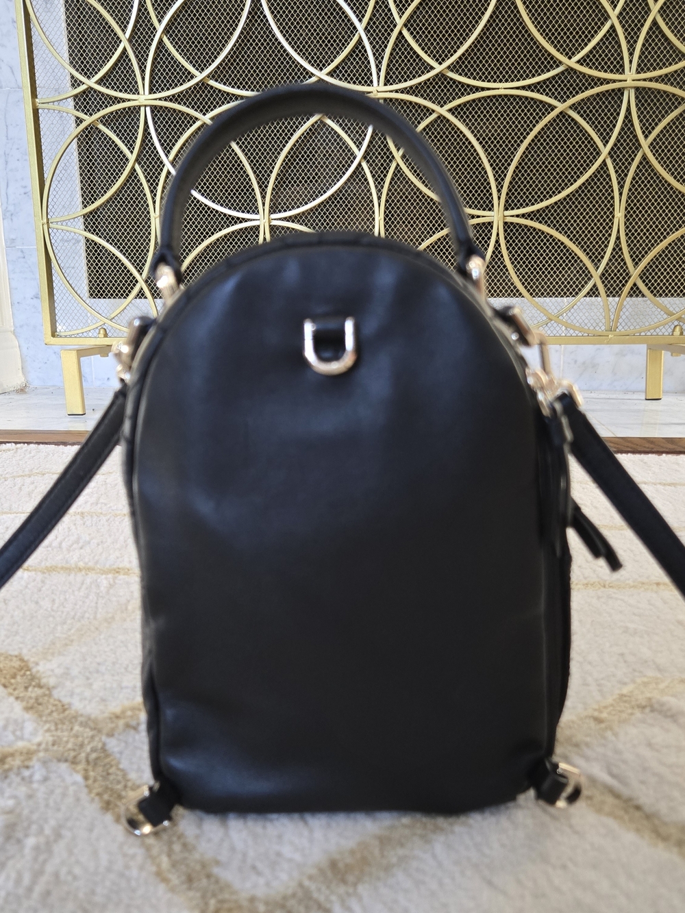kate spade New York Quilted Black Mini Backpack - Picture 4 of 6